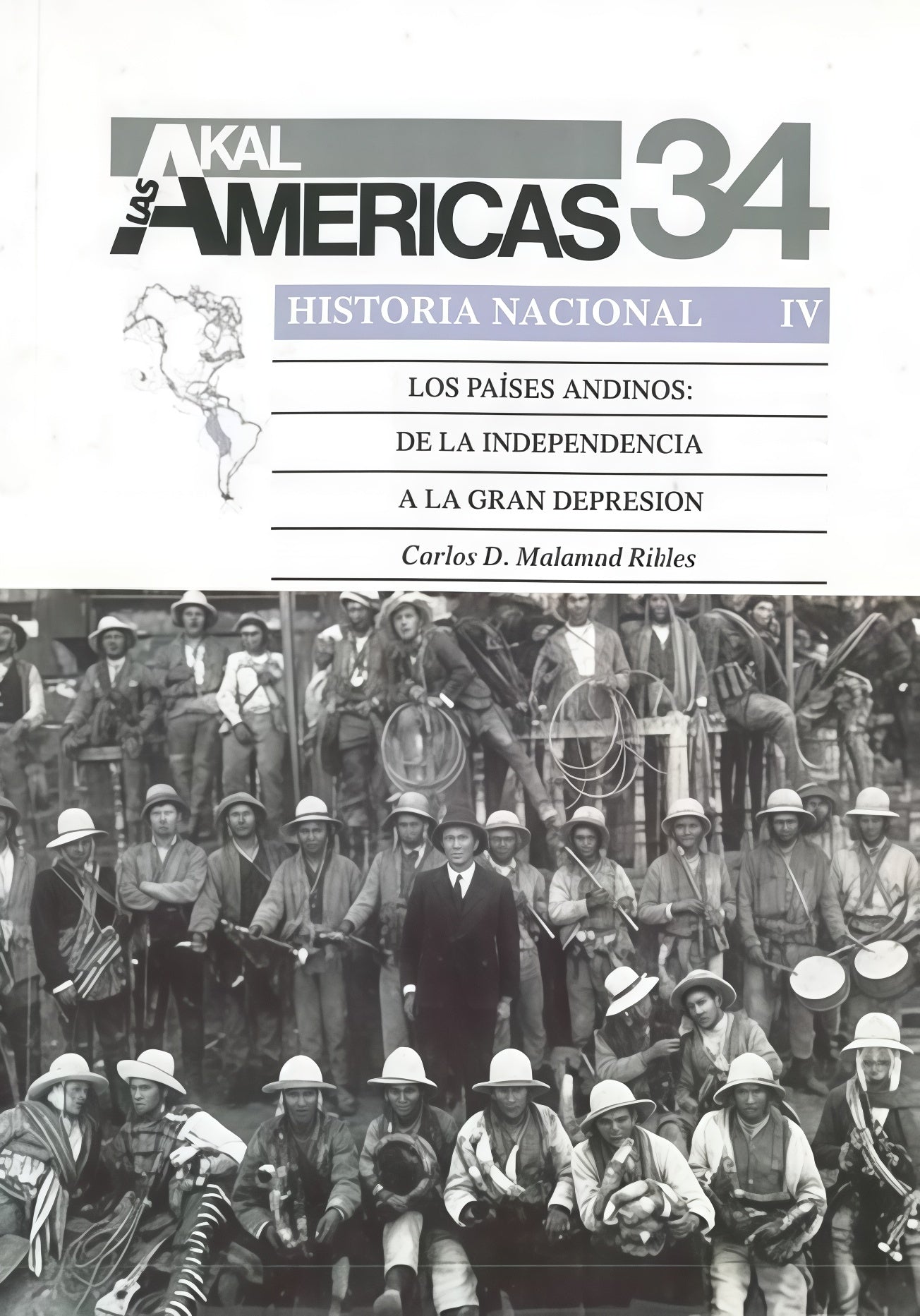 PAISES ANDINOS, LOS: DE LA INDEPENDENCIA A LA GRAN DEPRESION. OFERTA 10 Bs.