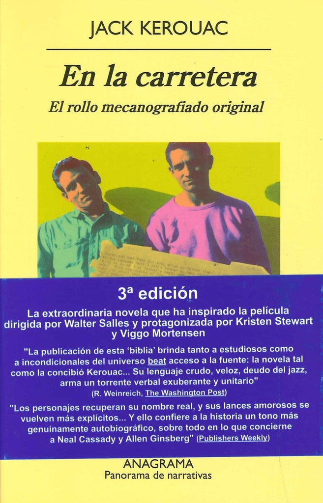 EN LA CARRETERA. EL ROLLO MECANOGRAFIADO ORIGINAL | JACK KEROUAC