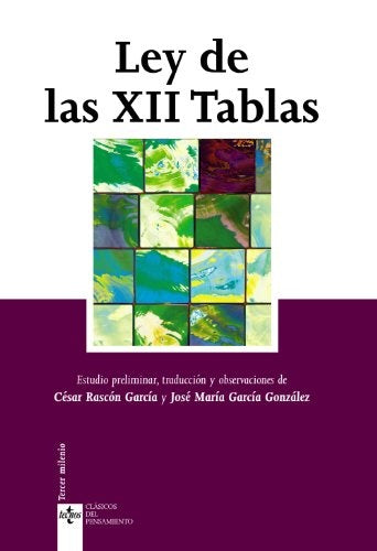 LEY DE LAS XII TABLAS | ANONIMO