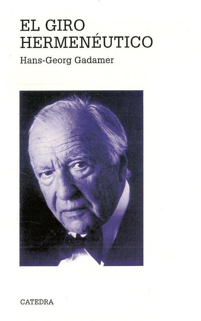 GIRO HERMENEUTICO, EL. Rebaja 114 Bs. | HANS-GEORG GADAMER