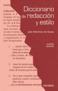 DICCIONARIO DE REDACCION Y ESTILO | JOSE MARTINEZ