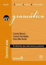 GRAMATICA. NIVEL ELEMENTAL A1-A2 . OFERTA 50 Bs. | CONCHA MORENO