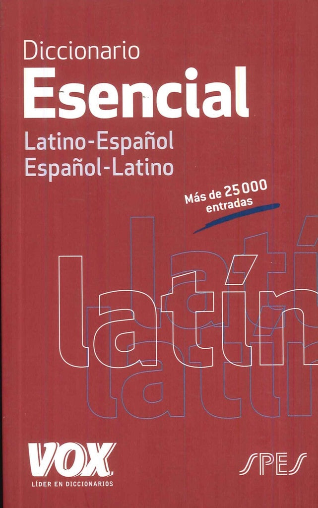 DICCIONARIO ESENCIAL LATINO-ESPAÑOL ESPAÑOL-LATINO Rebaja 108 Bs.