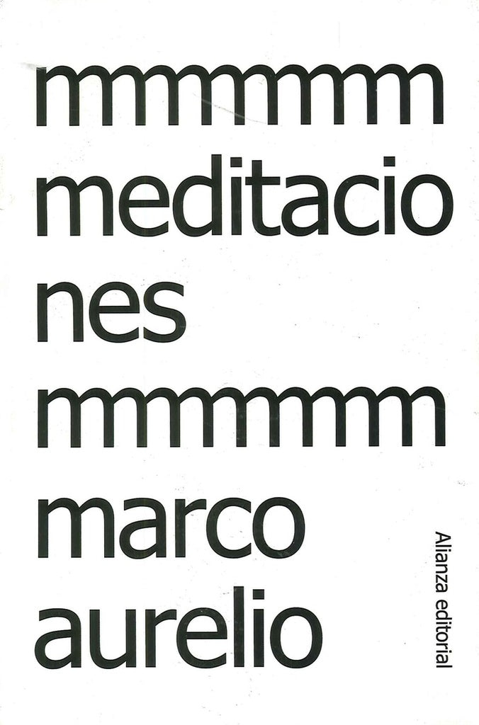 MEDITACIONES. Tapa Blanda. | MARCO AURELIO