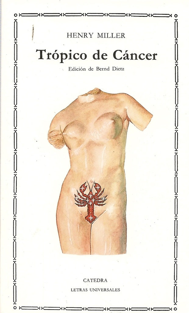 TROPICO DE CANCER | HENRY MILLER