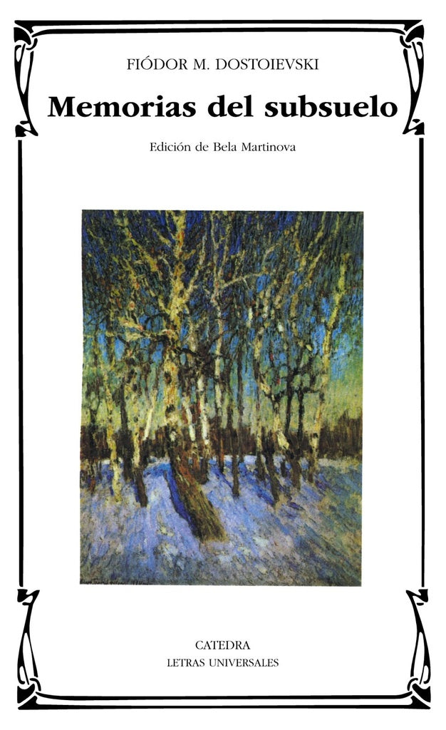 MEMORIAS DEL SUBSUELO | FIODOR DOSTOIEVSKI