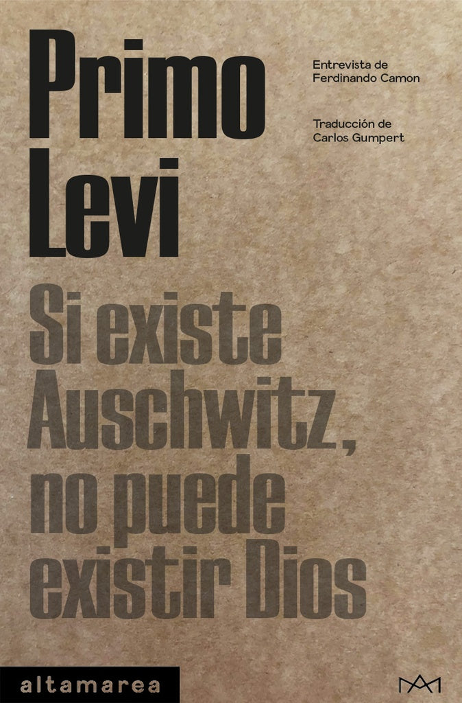 SI EXISTE AUSCHWITZ, NO PUEDE EXISTIR DIOS | PRIMO LEVI
