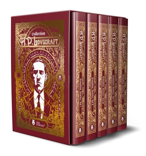 H.P. LOVECRAFT COMPLETE STORIES. INGLÉS. 5 libros | H.P LOVECRAFT