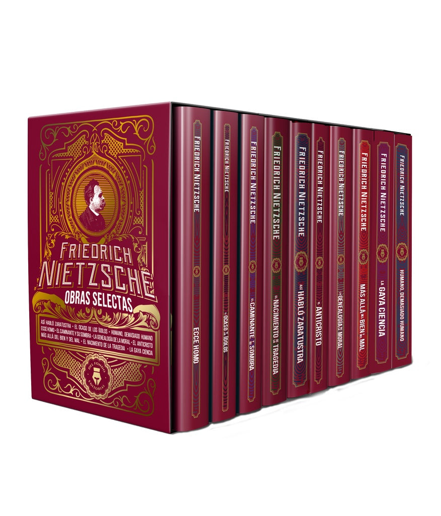 OBRAS SELECTAS (FRIEDRICH NIETZCHE). 10 TOMOS | FRIEDRICH NIETZCHE