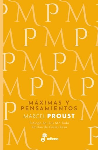 MAXIMAS Y PENSAMIENTOS. Tapa dura. Rebaja 53 Bs | MARCEL PROUST