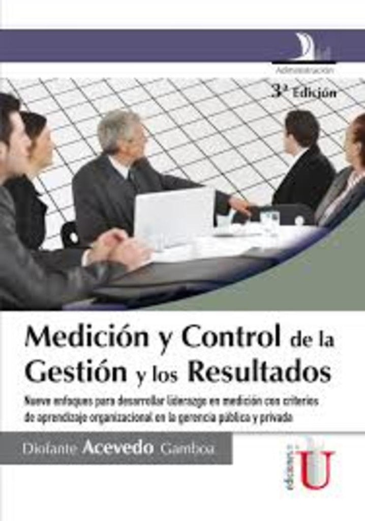 MEDICION Y CONTROL DE LA GESTION Y RESULTADOS Rebaja 160 Bs. | DIOFANTE ACEVEDO GAMBOA