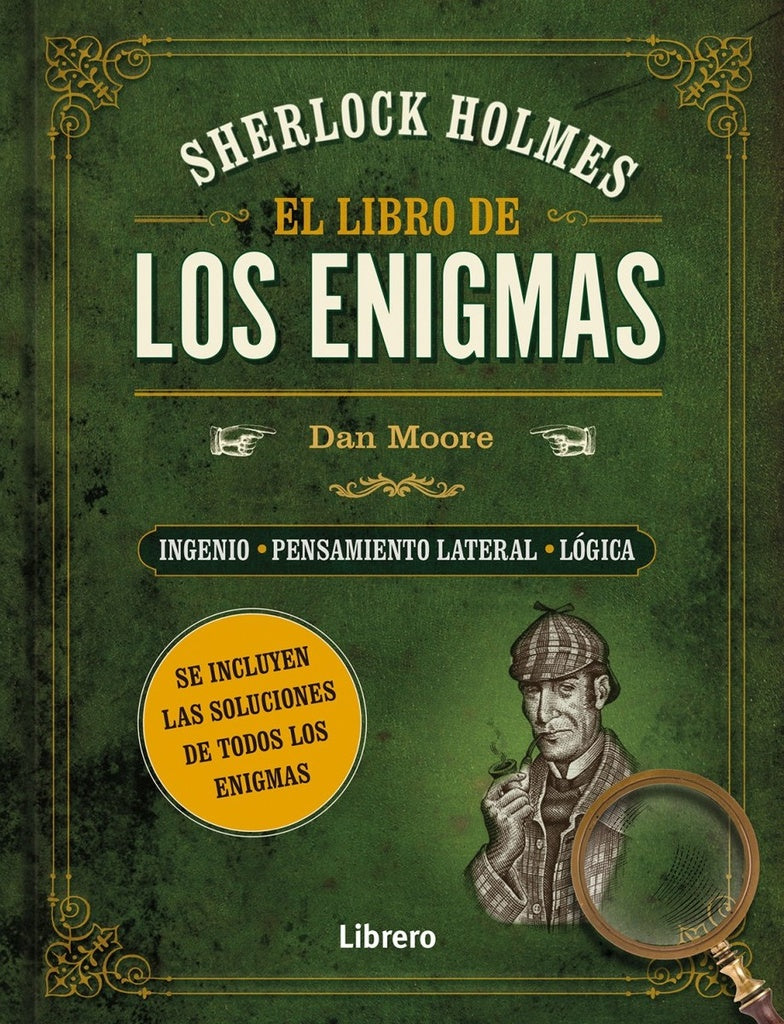 SHERLOCK HOLMES EL LIBRO DE LOS ENIGMA. Tapa dura | DAN MOORE