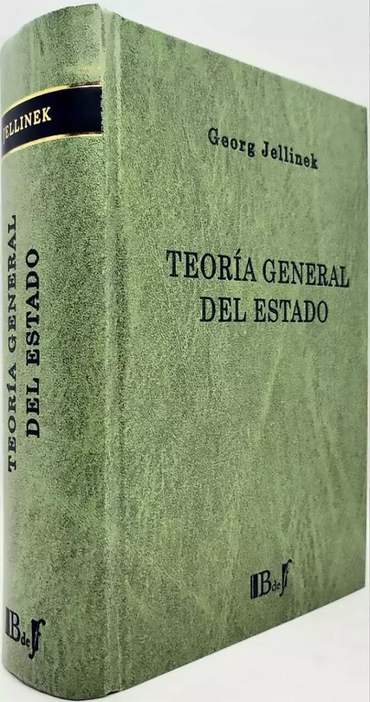 TEORIA GENERAL DEL ESTADO. EMPASTADO | GEORG JELLINEK