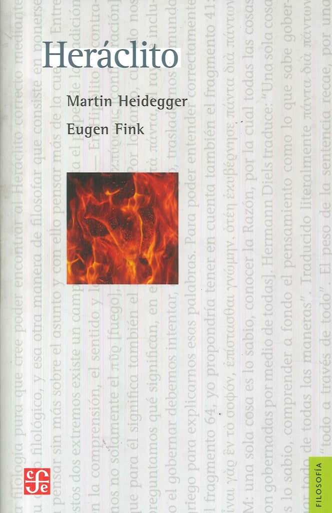 HERACLITO | MARTIN HEIDEGGER