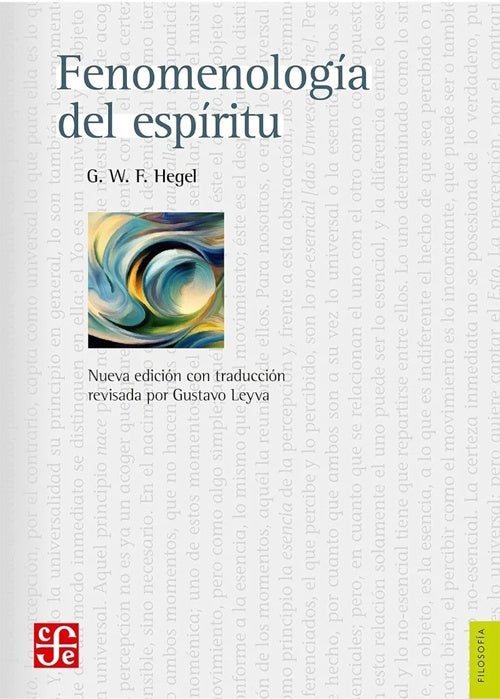FENOMENOLOGIA DEL ESPIRITU | G. W. F. HEGEL