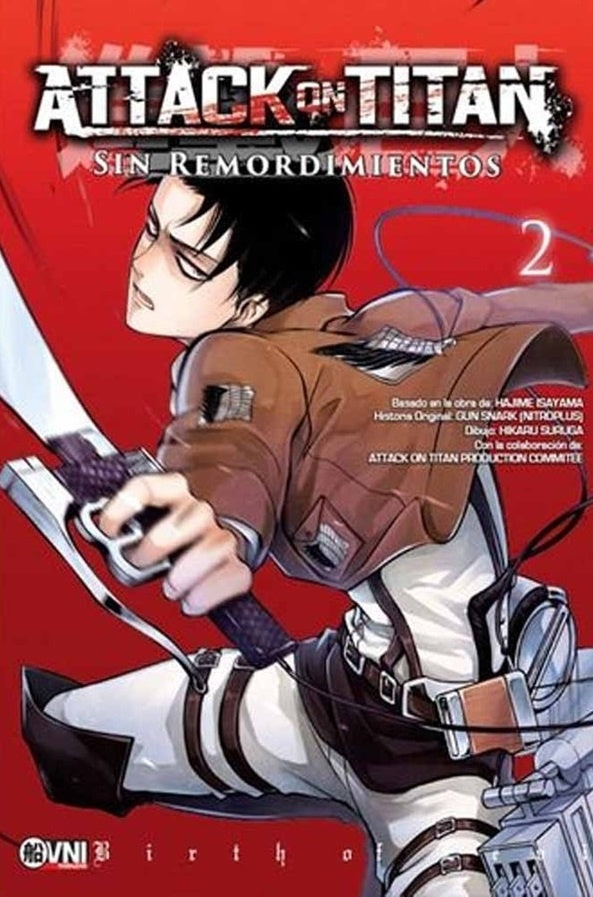 ATTACK ON TITAN SIN REMORDIMIENTOS VOL. 02 (2ª ED.) | ISAYAMA HAJIME