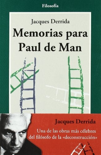 MEMORIAS PARA PAUL DE MAN. Rebaja 120 Bs | JACQUES DERRIDA