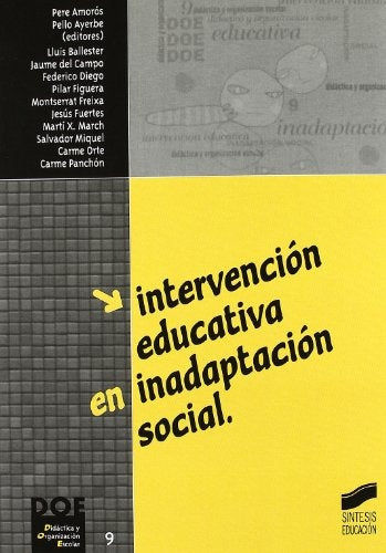 INTERVENCION EDUCATIVA EN INADAPTACION SOCIAL Rebaja 129 Bs. | PERE AMOROS