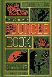 THE JUNGLE BOOK. ILLUSTRATED BY MINALIMA | RUDYARD KIPLING