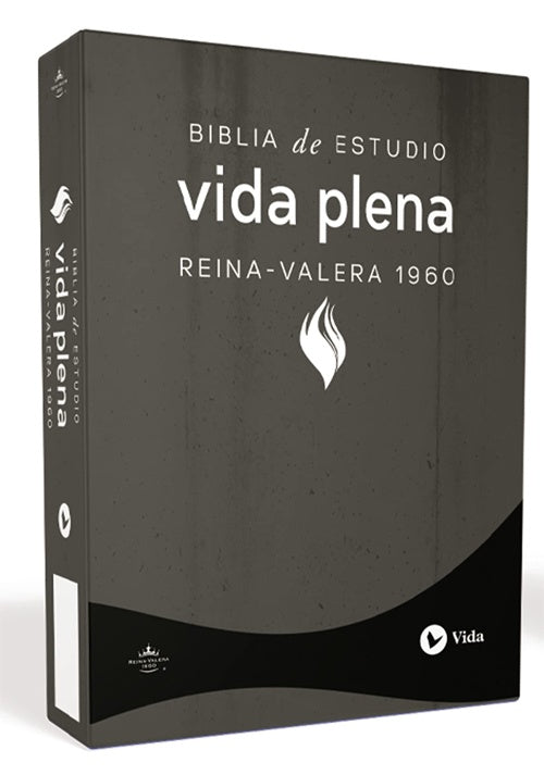 BIBLIA DE ESTUDIO DE LA VIDA PLENA. Imitacion piel negro