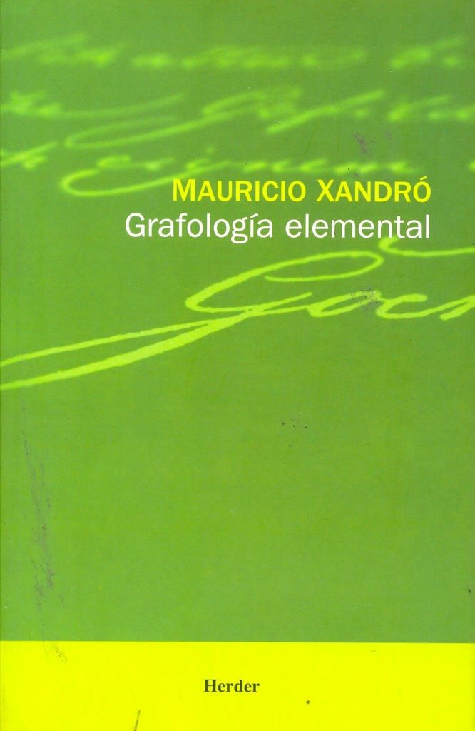 GRAFOLOGIA ELEMENTAL | MAURICIO XANDRO