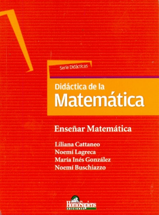 DIDACTICA DE LA MATEMATICA OFERTA 30 Bs. | VARIOS