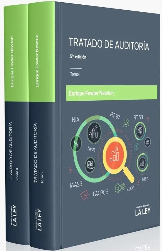 TRATADO DE AUDITORIA 5TA EDICIÓN - 2 TOMOS. | ENRIQUE FOWLER NEWTON