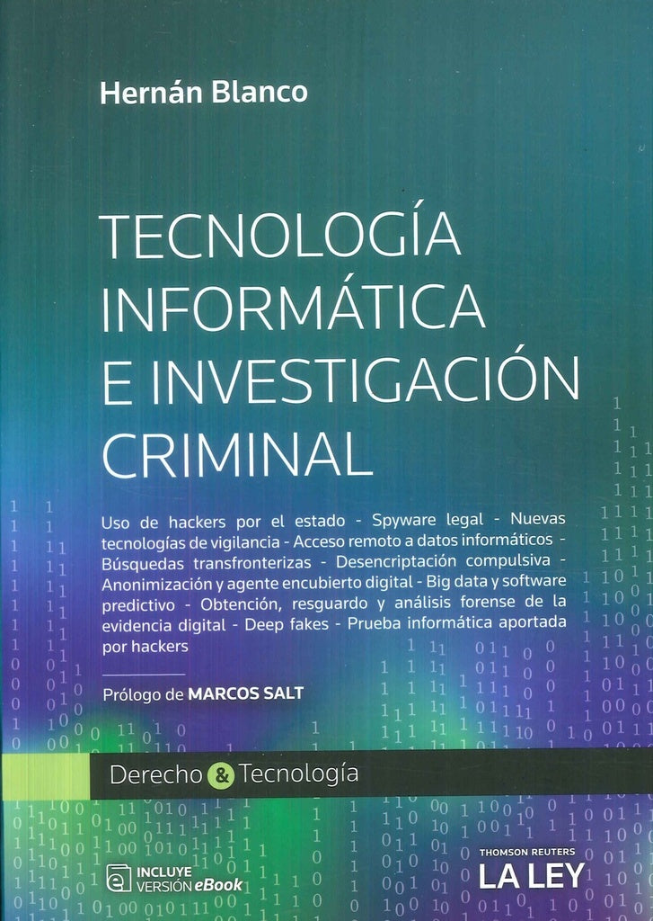 TECNOLOGIA INFORMATICA E INVESTIGACION CRIMINAL | HERNAN BLANCO