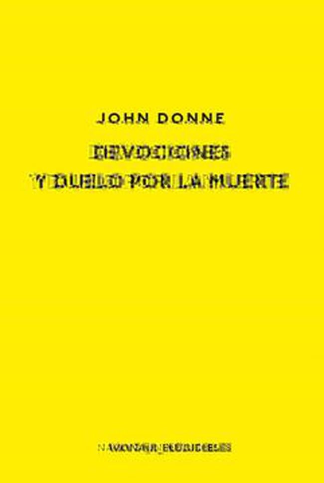 DEVOCIONES Y DUELO POR LA MUERTE | JOHN DONNE