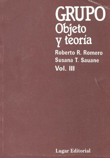 GRUPO. OBJETO Y TEORIA. OFERTA 10 BS. | ROBERTO ROMERO