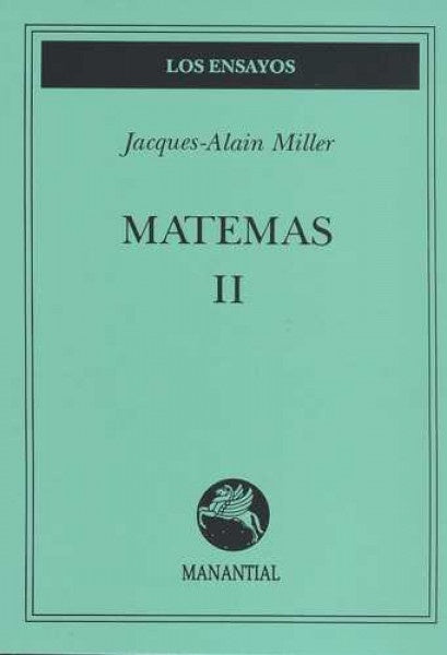 MATEMAS II Rebaja 55 Bs | JACQUES ALAIN MILLER