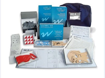TEST DE INTELIGENCIA PARA ADULTOS (WAIS III) EQUIPO COMPLETO | DAVID WECHSLER