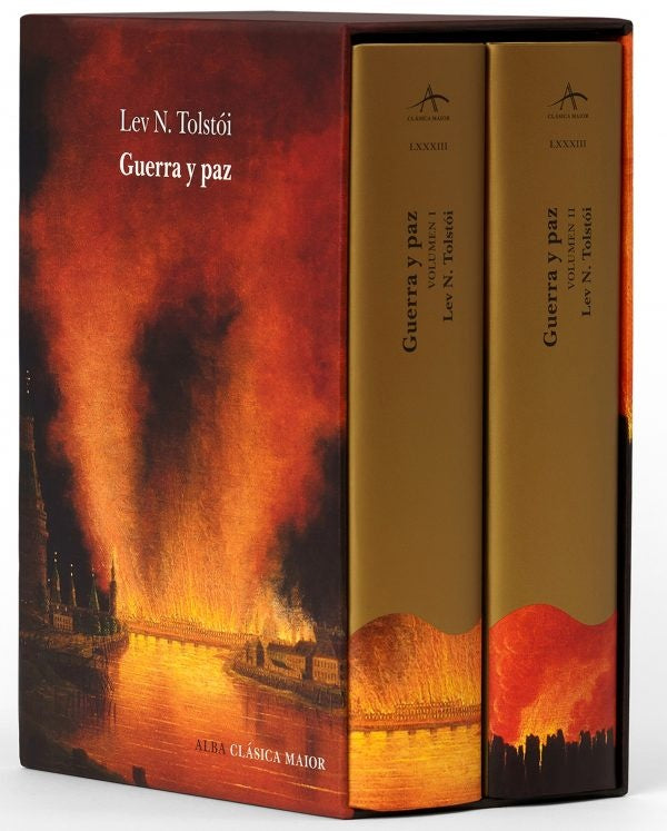 GUERRA Y PAZ (ESTUCHE DOS VOLUMENES) | LEON TOLSTOI