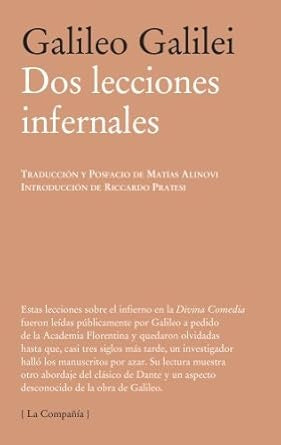 DOS LECCIONES INFERNALES Rebaja 60 Bs | GALILEO GALILEI