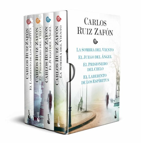 ESTUCHE TETRALOGIA LA SOMBRA DEL VIENTO | CARLOS RUIZ ZAFON