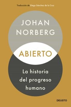 ABIERTO: LA HISTORIA DEL PROGRESO HUMANO Rebaja 169 Bs | JOHAN NORBERG