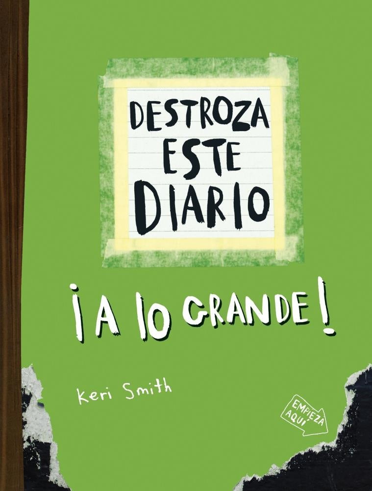 DESTROZA ESTE DIARIO. A LO GRANDE - VERDE FLUO | KERI SMITH