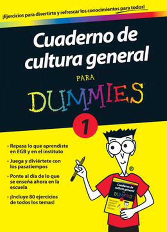 CUADERNO DE CULTURA GENERAL PARA DUMMIES 1. Rebaja 45 Bs | VARIOS