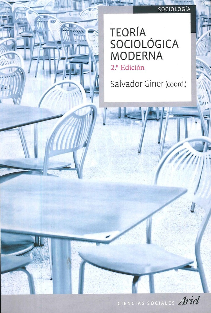TEORIA SOCIOLOGICA MODERNA Rebaja 290 Bs | SALVADOR GINER