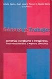 GENERO Y TRABAJO: ASIMETRIAS INTERGENERO E INTRAGENERO OFERTA 20 Bs. | AMALIA EGUIA