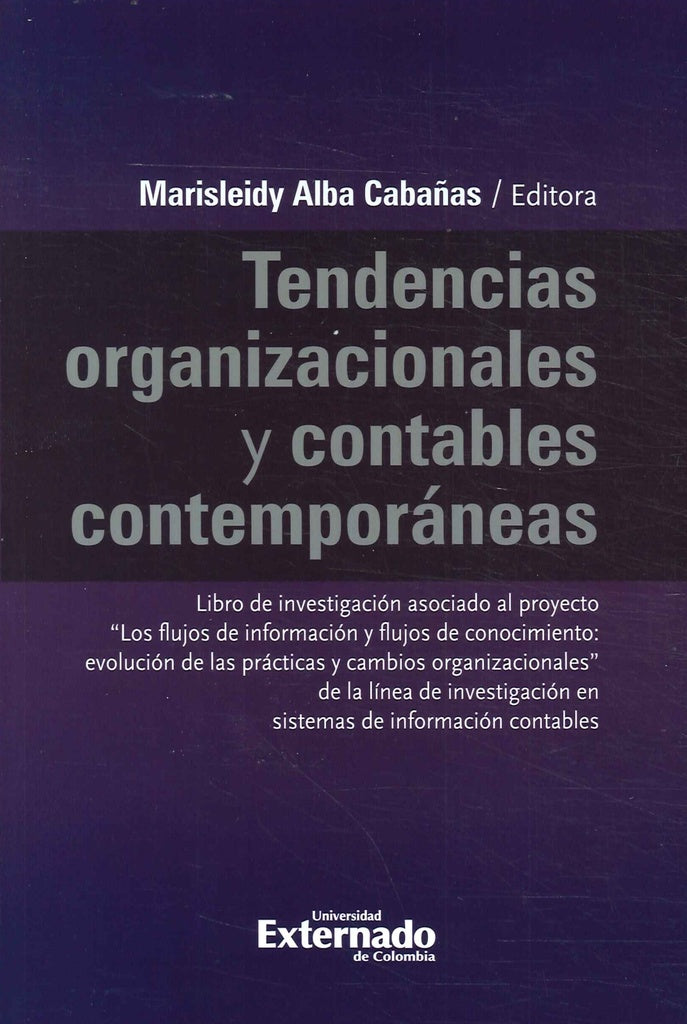 TENDENCIAS ORGANIZACIONALES Y CONTABLES CONTEMPORANEAS. Oferta 25 Bs | MARISLEIDY CABAÑAS