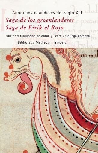 SAGA DE LOS GROENLANDESES Rebaja 125 Bs. | ANONIMOS ISLANDESES DEL SIGLO XIII