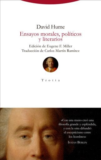ENSAYOS MORALES, POLITICOS Y LITERARIOS. Tapa Dura | DAVID HUME