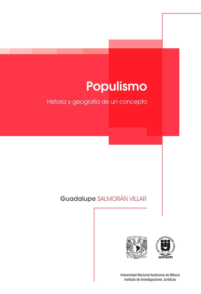 POPULISMO. HISTORIA Y GEOGRAFIA DE UN CONCEPTO Rebaja 100 Bs | GUADALUPE SALMORAN VILLAR