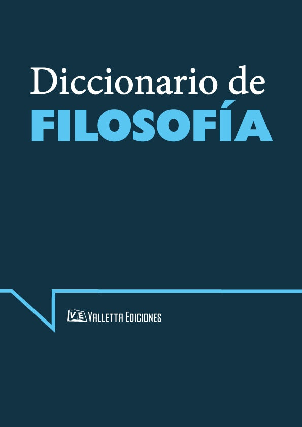 DICCIONARIO DE FILOSOFIA | VARIOS