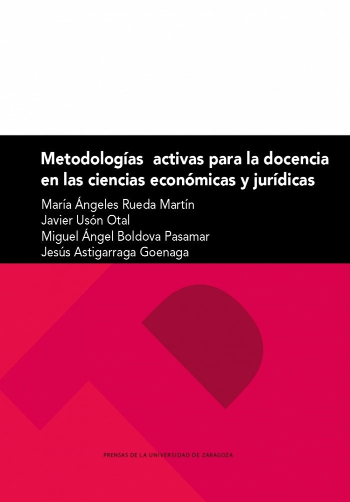 METODOLOGIAS ACTIVAS PARA LA DOCENCIA EN LAS CIENCIAS ECONOMICAS Y JURIDICAS. Oferta 90 bs. | PASAMAR BOLDOVA