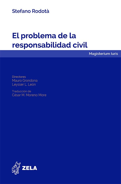 PROBLEMA DE LA RESPONSABILIDAD CIVIL, EL | STEFANO RODOTÀ