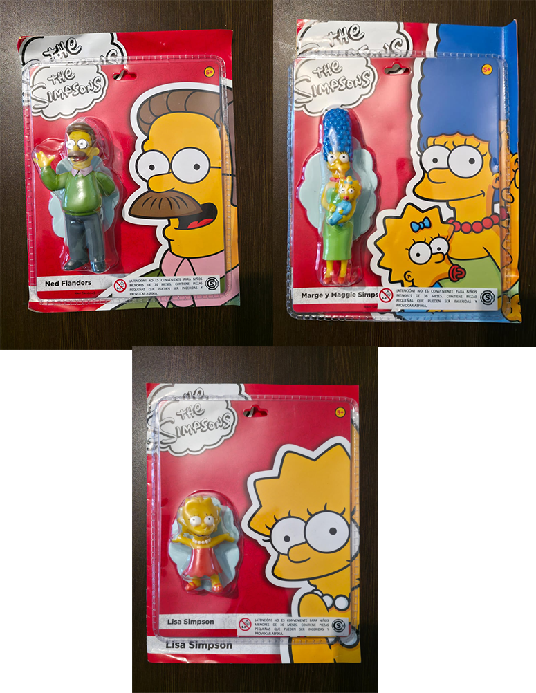 THE SIMPSONS. MUÑECO + FOLLETO