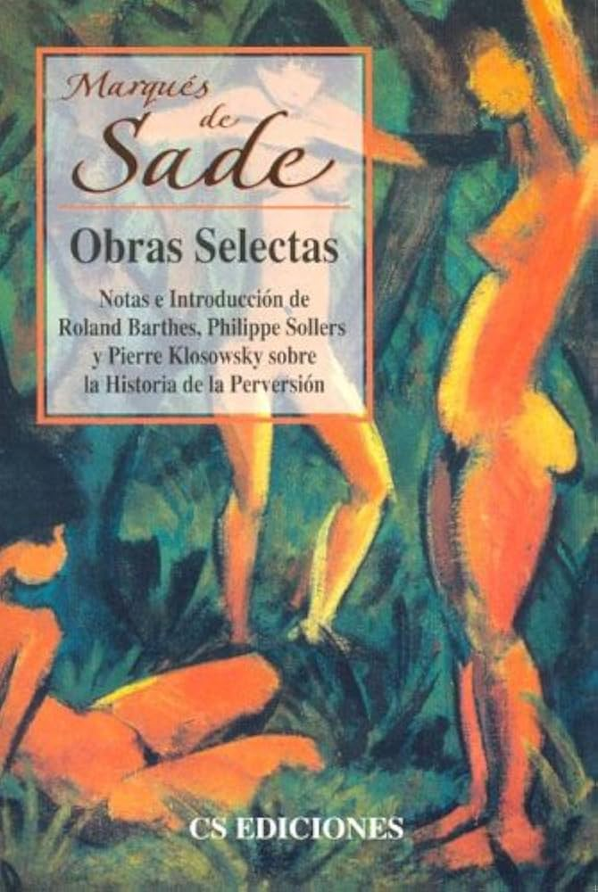 OBRAS SELECTAS. MARQUES DE SADE Rebaja 99 Bs. | MARQUES DE SADE