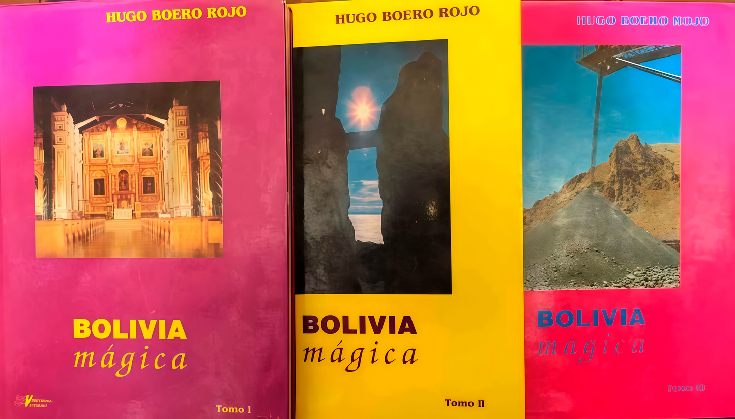 BOLIVIA MAGICA. 3 TOMOS | HUGO BOERO ROJO